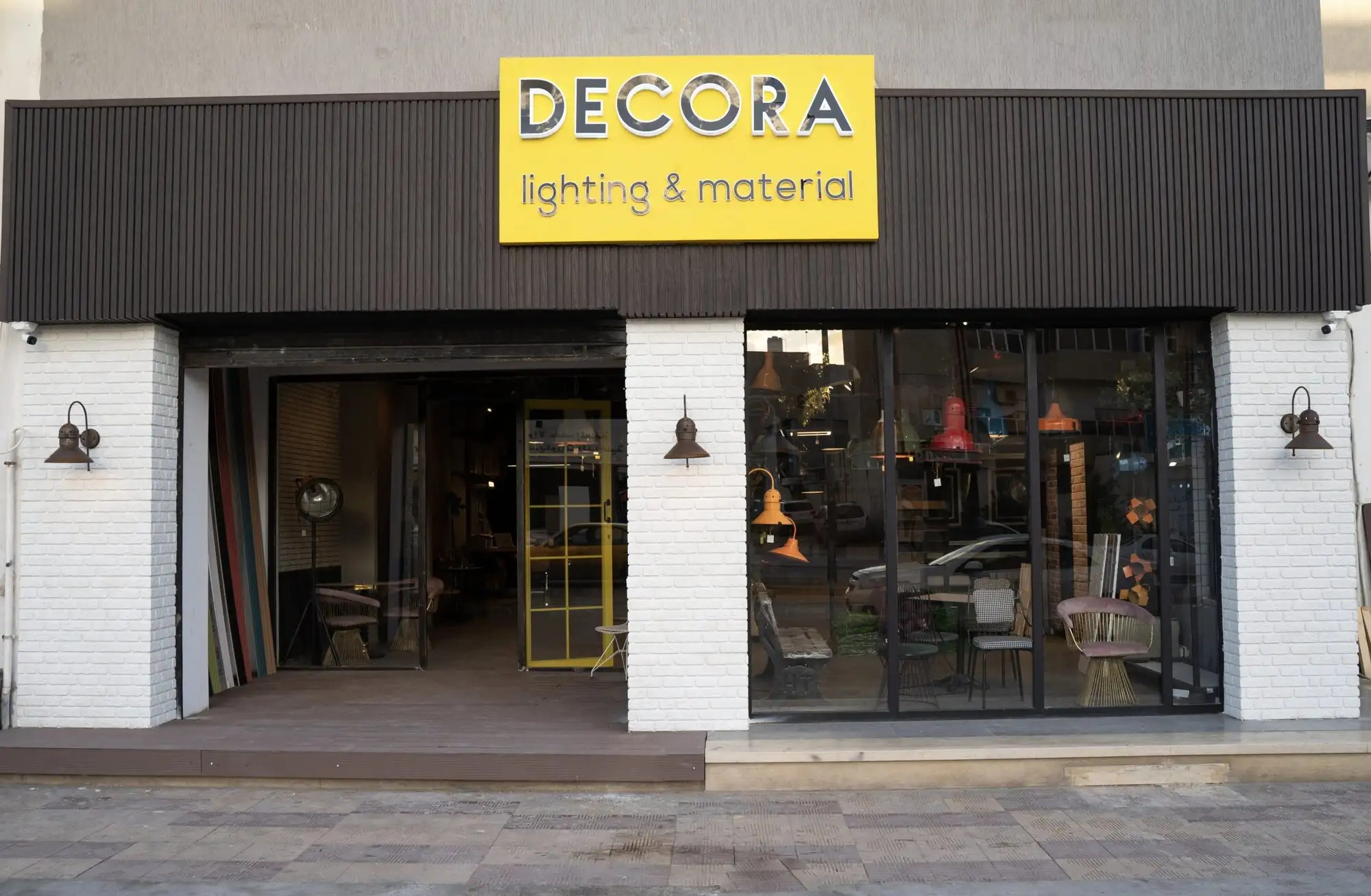 The Decora showroom front in Souq Al-Jumaa
